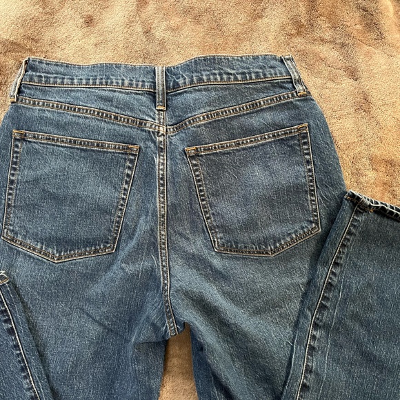 J. Crew Full Length Wide Leg Jeans Size 30 - Picture 13 of 16